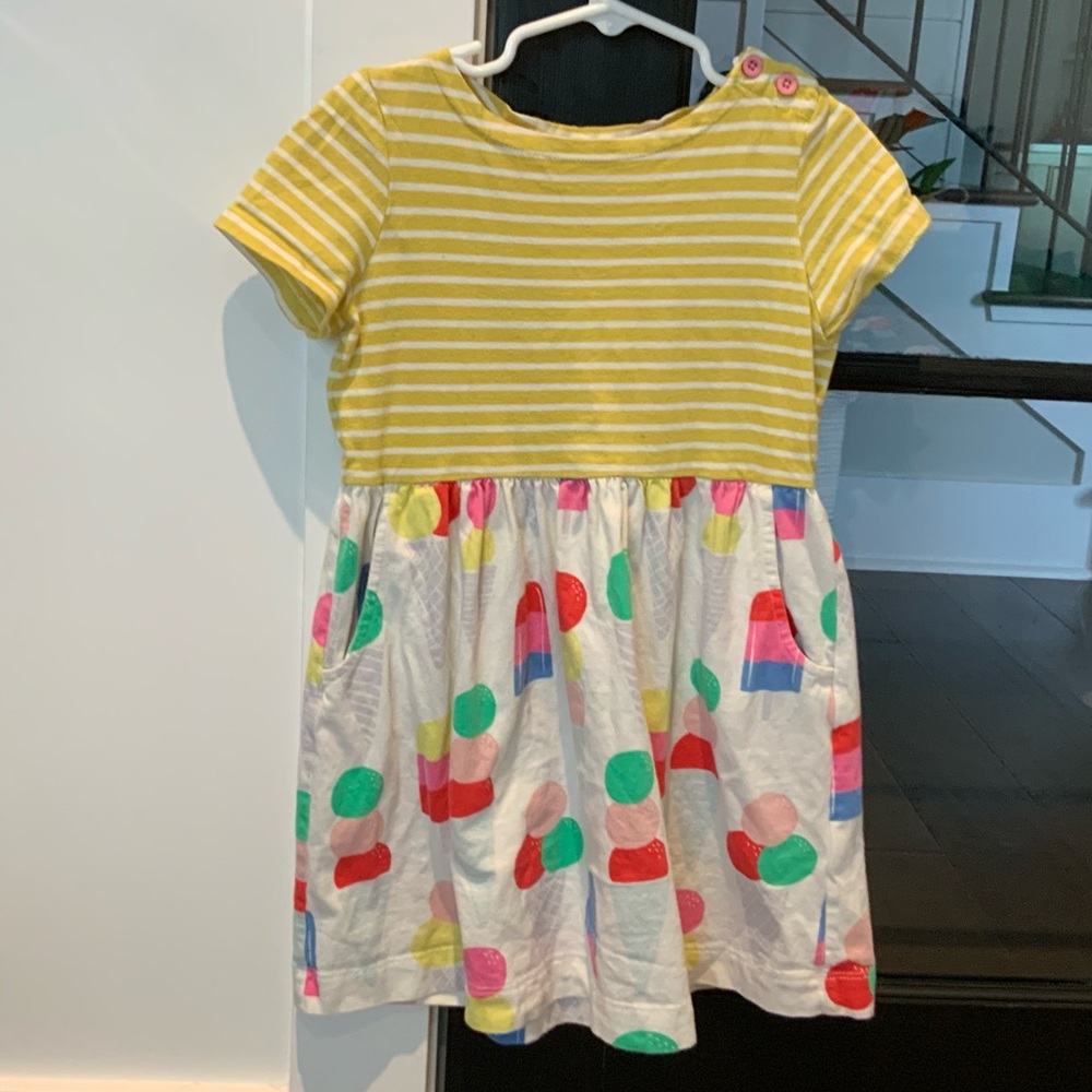 Mini Boden Ice cream t-shirt dress